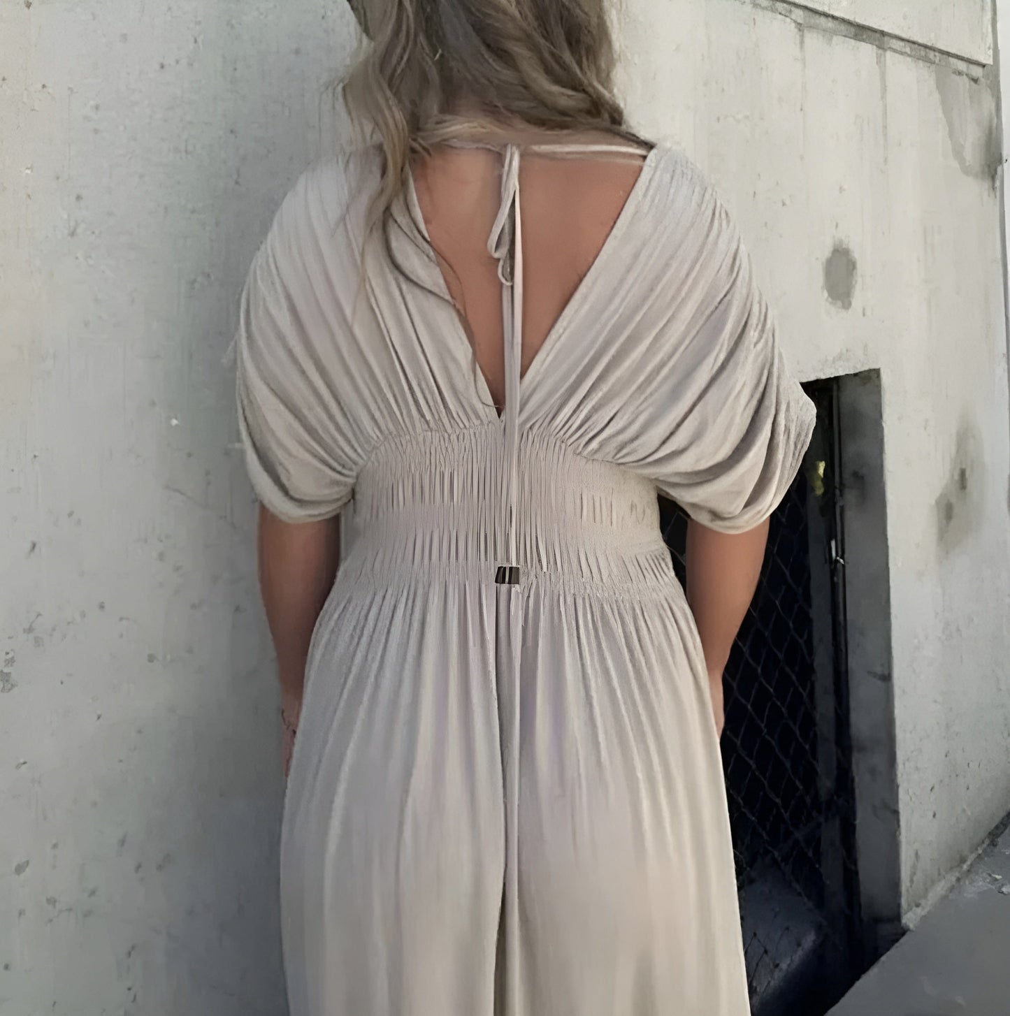 Shina | V-Neck Maxi Dress
