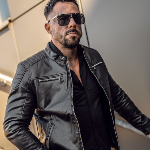 Logan™ | Men's Leather Jacket