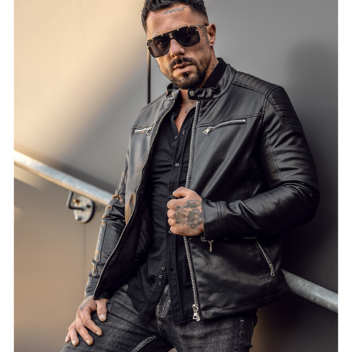 Logan™ | Men's Leather Jacket