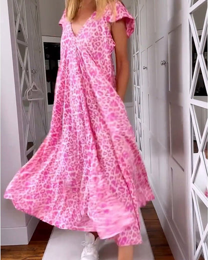 Printed Midi Dress for Women