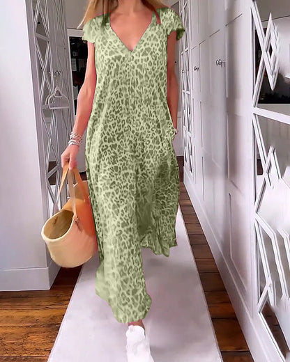 Printed Midi Dress for Women